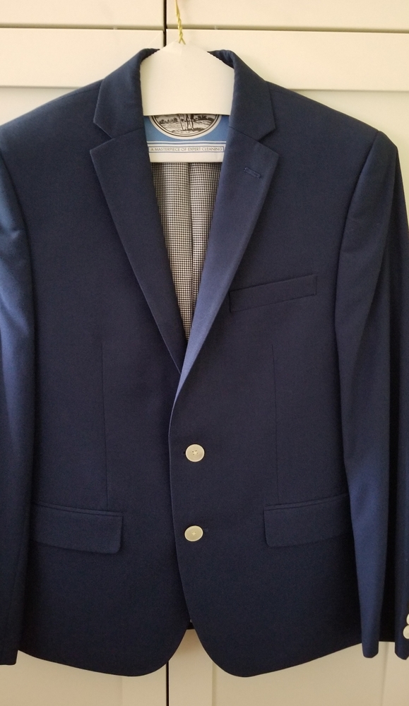 Boy's Ralph Lauren 16R Navy Suit Jacket